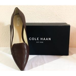 Cole Haan Dellora Brown Leather Loafer